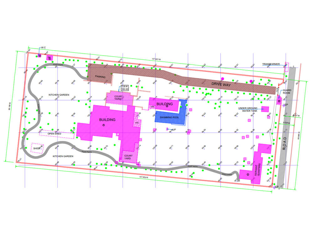 Farm no. 13 Osho Drive (Sh. Sidharth Sharma)-Model